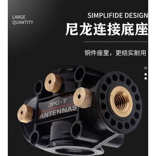 Mini-Buddipole For Short Wave Shortwave SW JPC-7 antenna feed connector