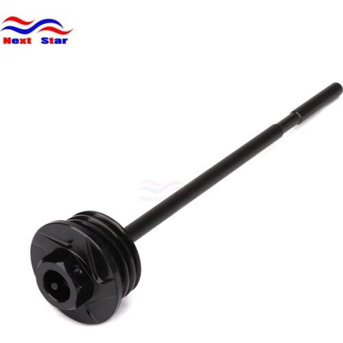 Motorcycle CNC Engine Plugs Oil Dipstick Gauge For Polaris Sportsman Scrambler 850 1000