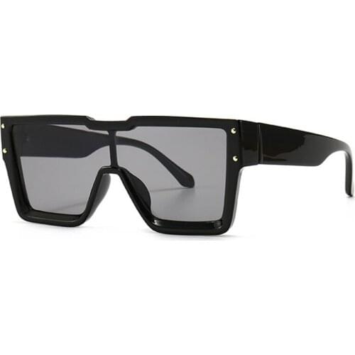 Black Square Mens Glasses Classic Oversized High Quality Gradient Sunglasses Women 2021 Fashion Shades Glasses