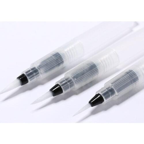 New Refillable Paint Brush Water Brush Ink Pen Water Color Soft Head Calligraphy Drawing Painting Illustration Pen Marker Pen