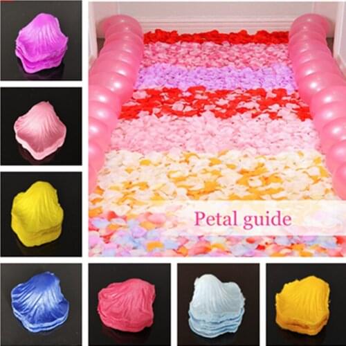 Wholesale 5*5cm Rose Petals For Wedding Decoration,Romantic Artificial Rose Petals Wedding Flower Rose Flower 6Z