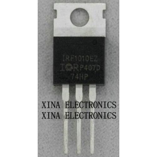 IRF1010EZ IRF1010 60V 84A MOSFET TO-220 ROHS ORIGINAL 10PCS/lot Free Shipping Electronics composition kit
