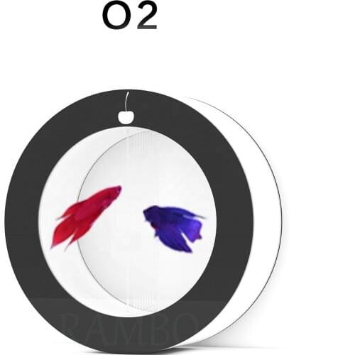 Fish Tank Aquarium LED Lighting Color Changing Night Lamp Aquarium Light Desk Mini Fish Tank USB