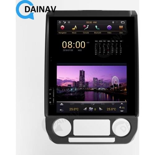 Vertical Screen Android Car GPS Navigation For Ford F150 GPS 2015 2016-2019 Car Multimedia DVD Player Auto Radio Tape Recorder