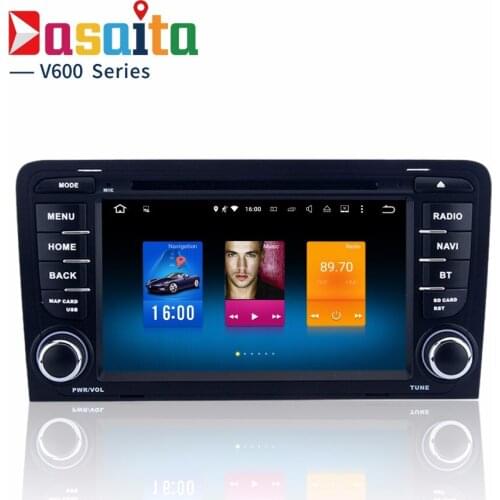 Octa Core Car 2 din Android 9.0 Car DVD player For Audi A3 Audi S3 2005-2013 Radio Multimedia player 4Gb Ram 32Gb Rom RDS BT