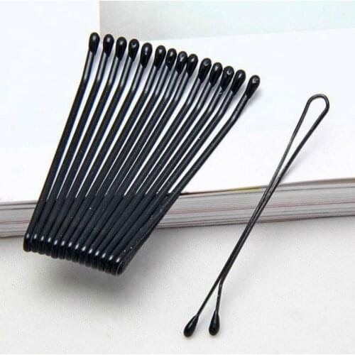56Pcs/Set Black Hairpins For Women Hair Clip Lady Bobby Pins Invisible Wave Hairgrip Barrette Hairclip Hair Clips Accessories