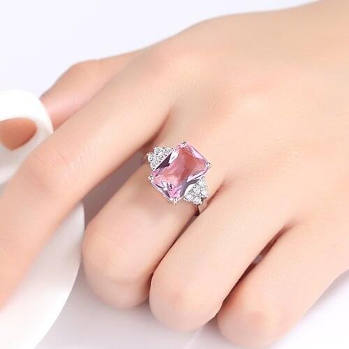 Top Quality Engagement Wedding Rings for Women Charm Ring Bague Femme Fashion Jewelry