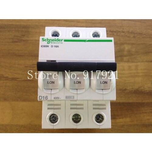 [ZOB] original iC65N D16A 3P16A D small circuit breaker 60003 genuine original --5pcs/lot