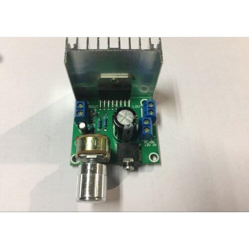1 set board amplifier TDA7297 parts dc 12 v 2.0 dual audio coding 15 w electronic