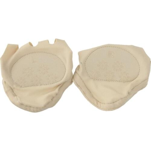 1Pair Metatarsal Sleeve With Sole Cushion Gel Pads Supports Metatarsalgia