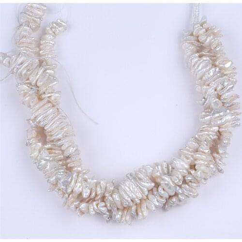 9*16mm biwa freshwater shape pearl strands for making jewellery