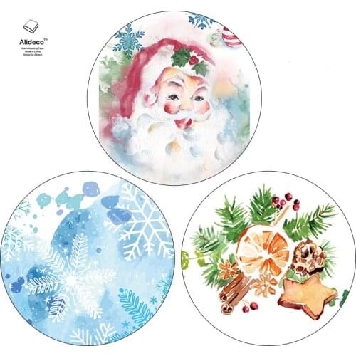 Alideco Washi Masking Tapes Christmas Decoration Snowflake New Year Adhesive Tapes DIY Paper Scrapbooking Stickers