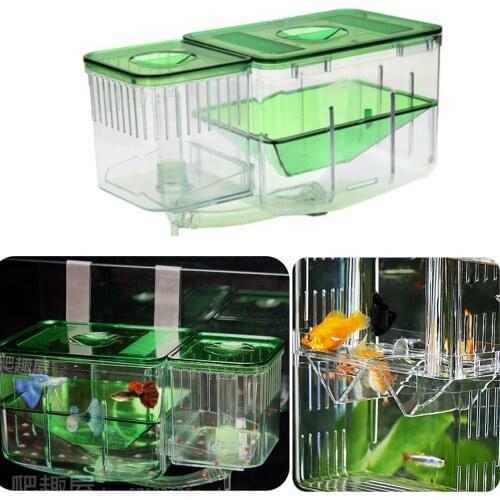 Automatic circulation fish breeding separation box fish tank aquarium breeding box double guppy hatching incubator aquarium pet