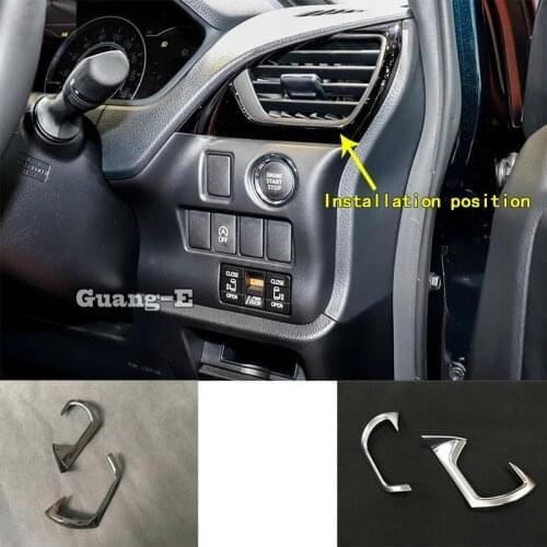 Car Sticker Front Left Right Air Conditioning Outlet Vent Trim Parts For Toyota Noah Voxy 80 Series 2014 2015 2016 2017 2018