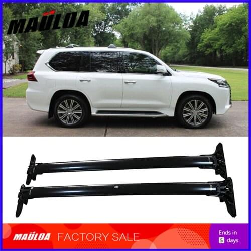 Car accessories High quality screw install Aluminium alloy roof rack cross bar for LX570 2014-2018