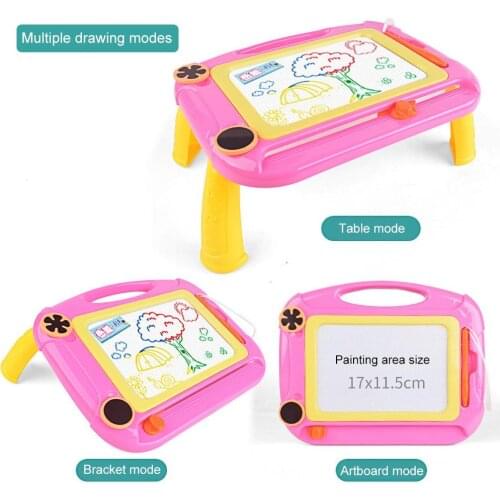 Boys Girls Kids Gift Magnetic Doodle Drawing Writing Board Toy Birthday Present Early Education Handmade Crafts Painted Kid Toys