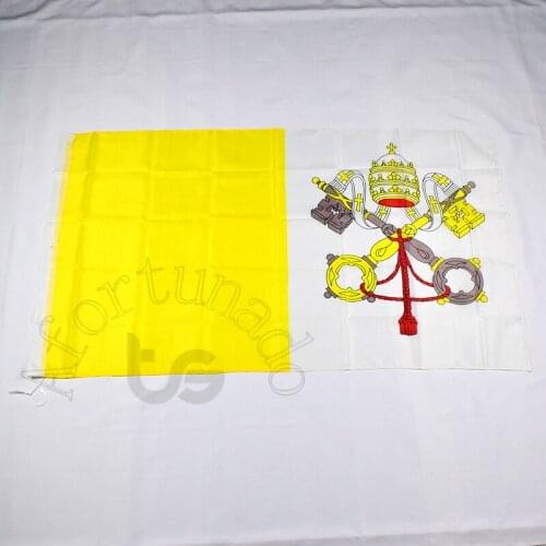 Vatican city 90*150cm flag Banner 3x5 Foot Hanging National flag Home Decoration flag