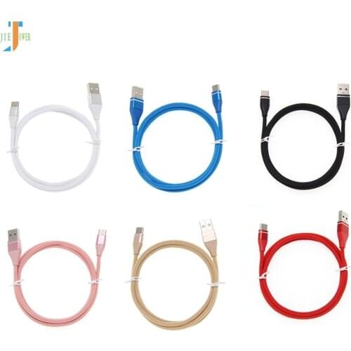 100pcs/lot USB Type C Cable for Xiaomi Redmi K20 Pro USB C Mobile Phone Cable Fast Charging Type C Cable for Samsung S8 Huawei