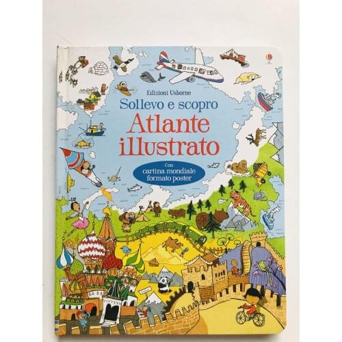 Parent Child Kids Italian Book Cute Picture Usborne Popular Science Knowledge Education Cardboard Libros Book Age 6