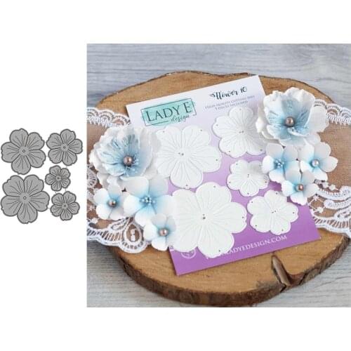 Flower Metal Cutting Dies for Scrapbooking New 2021 Mold Cut Stencil Handmade Tools DIY Card Make Mould Model Craft Decoration