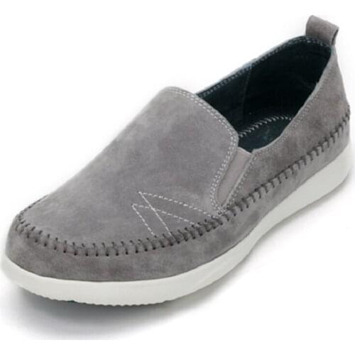 5771 New Fashion Autumn Genuine Leather Mens Sports and Leisure Board Flat Bottom Non Slip Leather Shoes