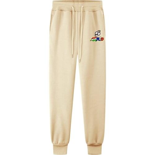 Boy Moto Casual Pants Gyms Youth Workout Trousers Mens Drawstring Elastic Waist Sweatpants JOHANN ZARCO No.5 Male Sportswear