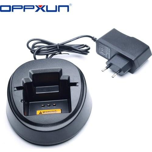 Desktop Battery Charger for Walkie Talkie Ham Transceiver Two Way Radio Motorola CP185 EP350 CP476 CP477 CP1300 CP1600 CP1660