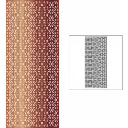 New Slim Spotted Cross Background Plate Craft Embossing Mold 2021 Metal Cutting Dies for DIY Scrapbooking Album Card Making