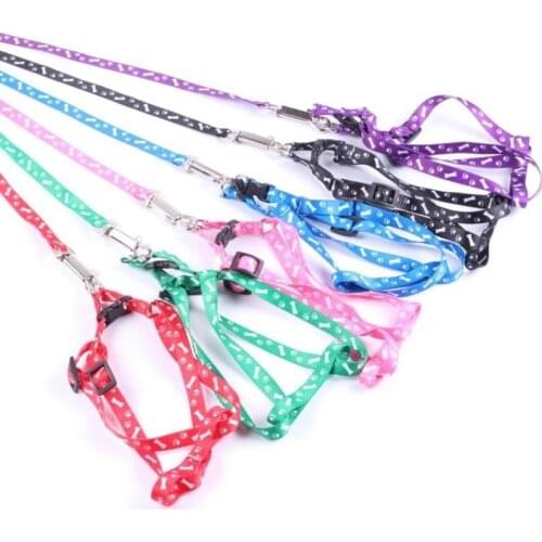 1pc Small Dog Leash Cat Puppy Pet Walking Lead Rope Adjustable Dog Traction Walking Rope Pet Product Supply