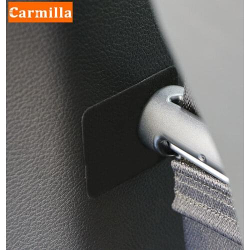 Anti Noise Lock Clip Sticker for Volkswagen POLO Tiguan Passat Golf EOS Scirocco Car Safety Belt Buckle Anti-collision Stickers