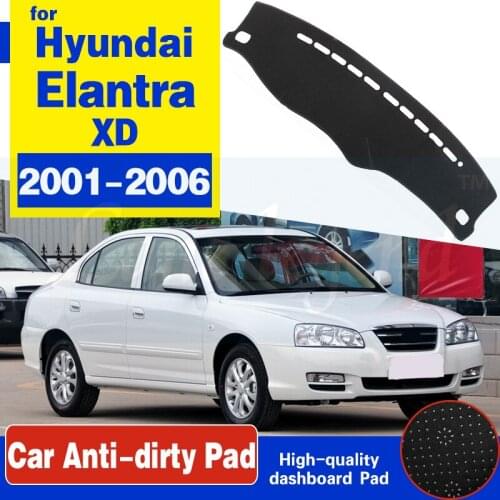 For Hyundai Elantra 2001 2002 2003 2004 2005 2006 XD I30 Anti-Slip Mat Dashboard Cover Pad Sunshade Dashmat Protect Accessories