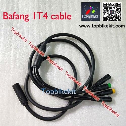 For 8Fun Bafang 1T4 extend cable mid drive bbs01 / bbs02 / bbs03/ BBSHD central motor with waterproof connector Higo