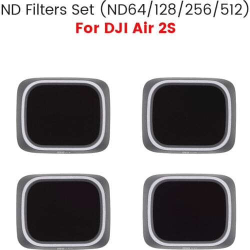 In Stock ND Filters Set ND4 8 16 32/ND64 128 256 512 Camera Lens Filters for DJI Mavic Air 2S Drone Filter Accessories