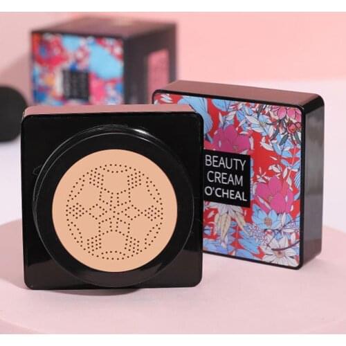 Mushroom Head Air Cushion BB Cream Foundation Cream For Face Makeup Concealer Pillow For Face Comestics Make Up Pillow Compact