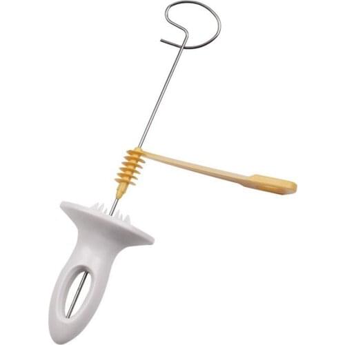 1 Set Of Rotate Potato Slicer Stainless Steel +Plastic Twisted Potato Slice Cutter Spiral DIY Manual Creative Kitchen Gadgets