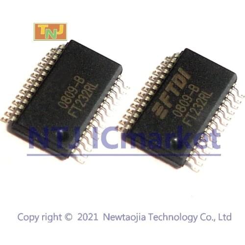 2 PCS FT232RL SSOP-28 FT232 FT232R USB TO SERIAL UART 28-SSOP FTDI New IC