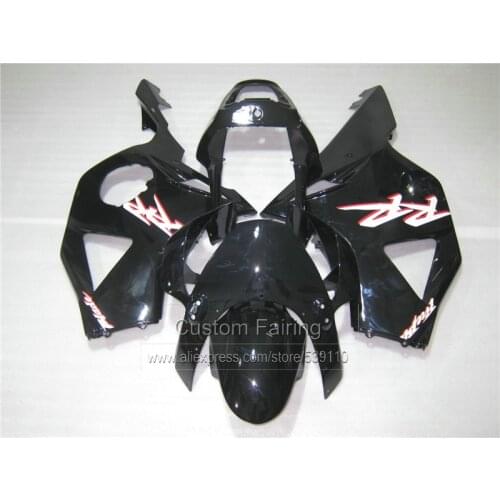 Aftermarket bodywork fairing kit for Honda CBR954RR 02 03 glossy black fairings set CBR954RR 2002 2003 BM24