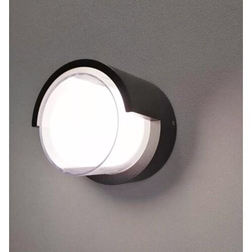 Kenlux 7W Led Wall Light energy saving round light indoor outdoor Waterproof lamp Modern garden Lamp Park Landscape Lighting