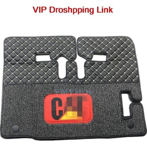 For CAT 70B/120B E200B Excavator Cab Floor Adhesive Floor Mat Carpet Floor Mat Double Layer High Quality Excavator Accessories