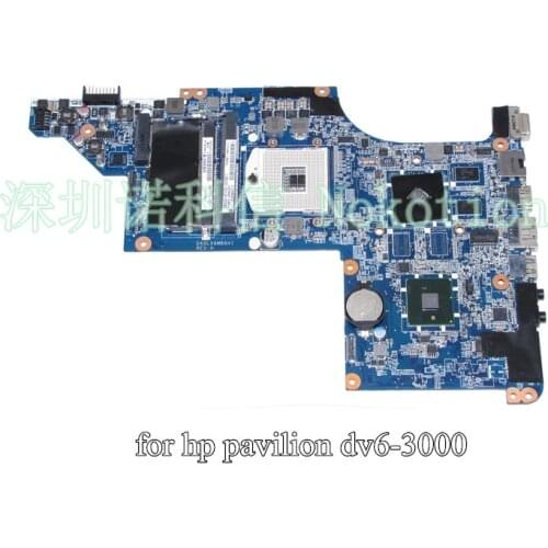 NOKOTION DA0LX6MB6H1 For hp DV6 DV6-3000 631042-001 cpu with HM57 HD6370 512M
