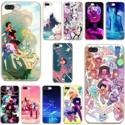 For iPhone iPod Touch 11 12 Pro 4 4S 5 5S SE 5C 6 6S 7 8 X XR XS Plus Max 2020 Soft Cases Cover Steven Universe Amethyst Doodl