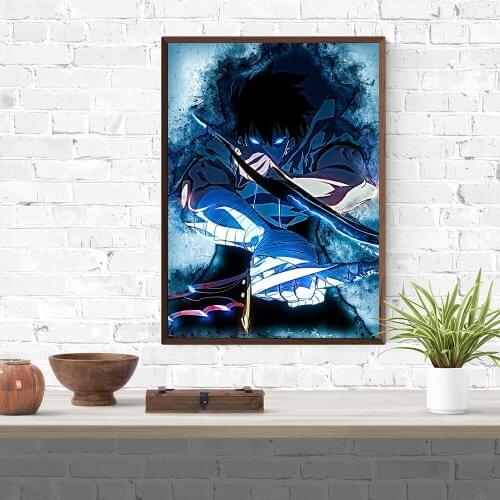 Wall Artwork Modular Canvas Solo Leveling Pictures Home Decoration Paintings Prints Posters Living Room Bedroom Cuadros