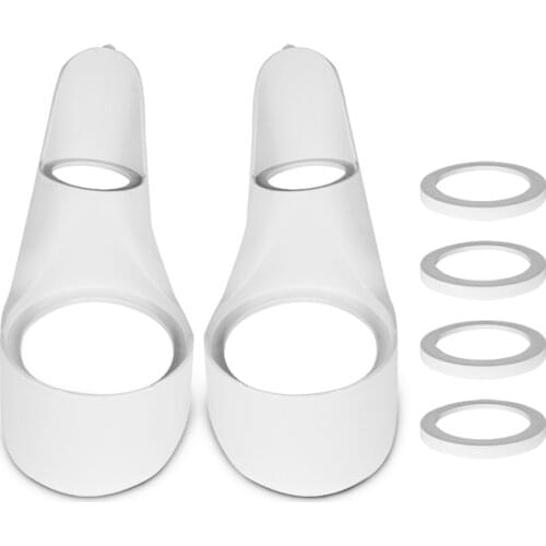 New Style 1 Pair Car o Speaker A-Column Tweeter Bracket Gasket for 2 Inch & 3.5 Inch 3.8 Inch Speakers Plastic Washer