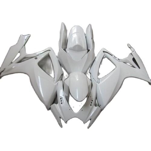 Injection Molding Brand New Fairings for SUZUKI GSXR 600 750 2006 2007, White fairing kit GSXR600 GSXR750 k6 k7 PL276