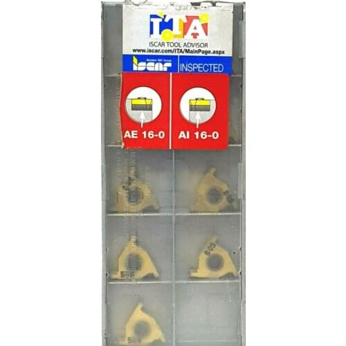 ORIGINAL 10PCS CARBIDE INSERT GTGA 16IL 120 IC508