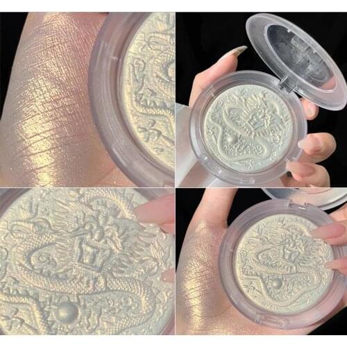 50pc Wholesale Highlighter Powder Glitter Palette Makeup Glow Face Contour Shimmer Illuminator Highlight Private Label Cosmetics