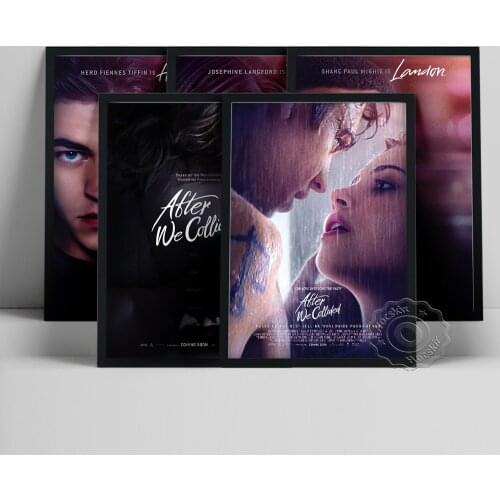 After We Collided Poster, Romance Love Movie Art Prints, Film Character Wall Picture, Movie Star Portrait Painting, Fans Gift