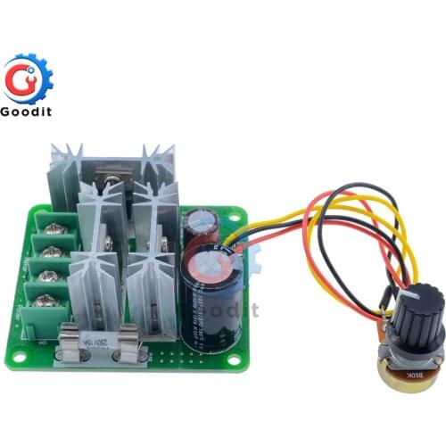 DC 6-90V 15A Pulse Width PWM Motor Speed Controller Switch 6V-90V With Reverse Polarity High Current Protection Board