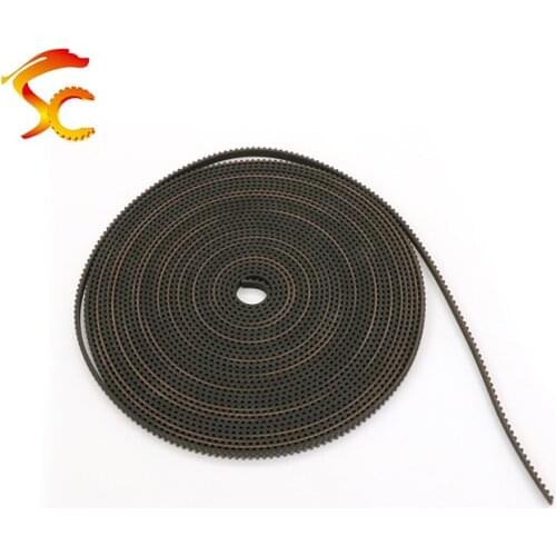 High quality 5Meters/lot GT3 5mm width open ended rubber timing belt for laser engraving CNC machines Free shipping