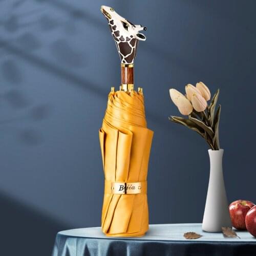 Large women umbrella Folding business adult windproof uv protection fashion umbrella outdoor guarda chuva Rain Gear BD50UU